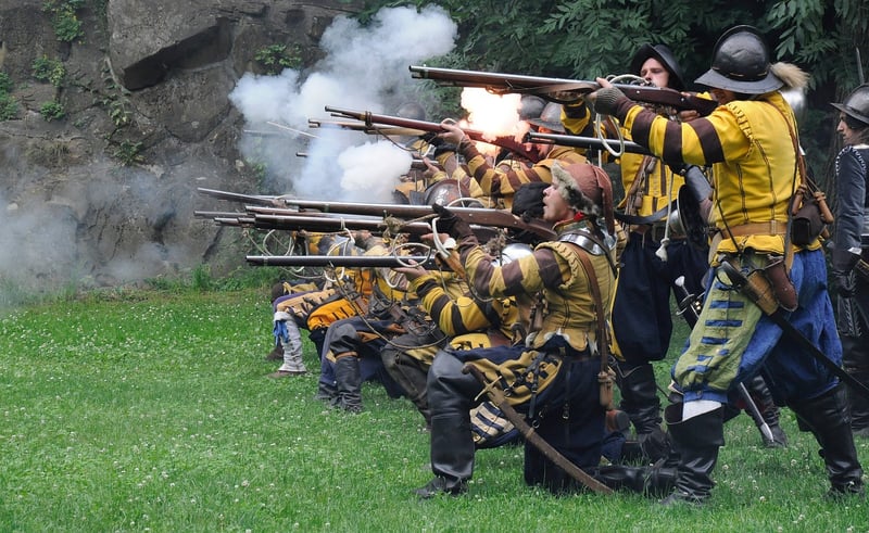 Historical Battle Reenactment